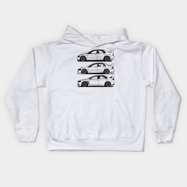 Mitsubishi Lancer Evolution Generations Best Shirt Design